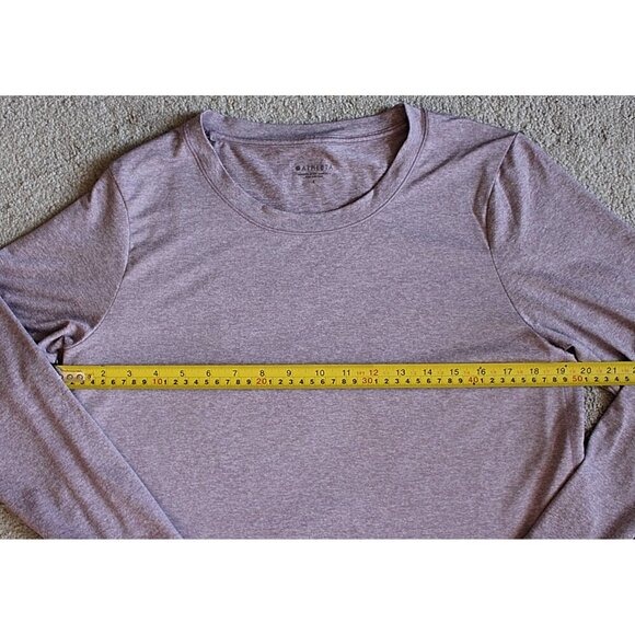 Athleta - sz Large - Uptempo Long Sleeve Tunic in Shasta Purple (Pink) #382880 - Picture 7 of 12